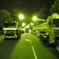 Ewell Road at night