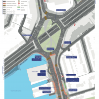 Proposed changes to the (A3) Tolworth Road - Kingston Road junction